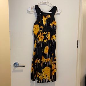 Floral Accent Dress